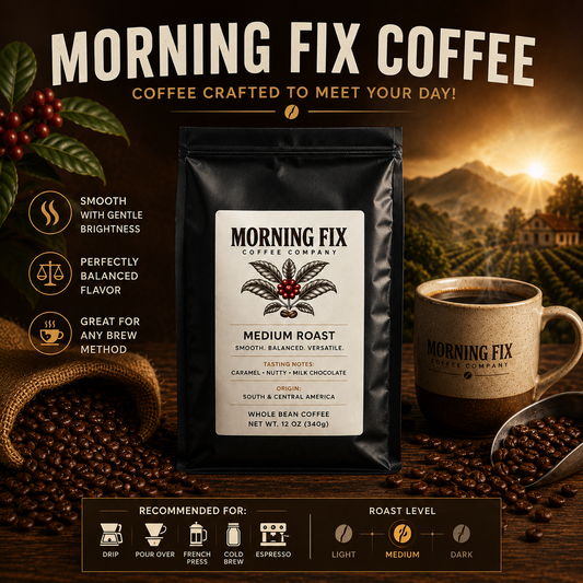 Morning Fix Coffee | Coffee Crafted to Meet Your Day!