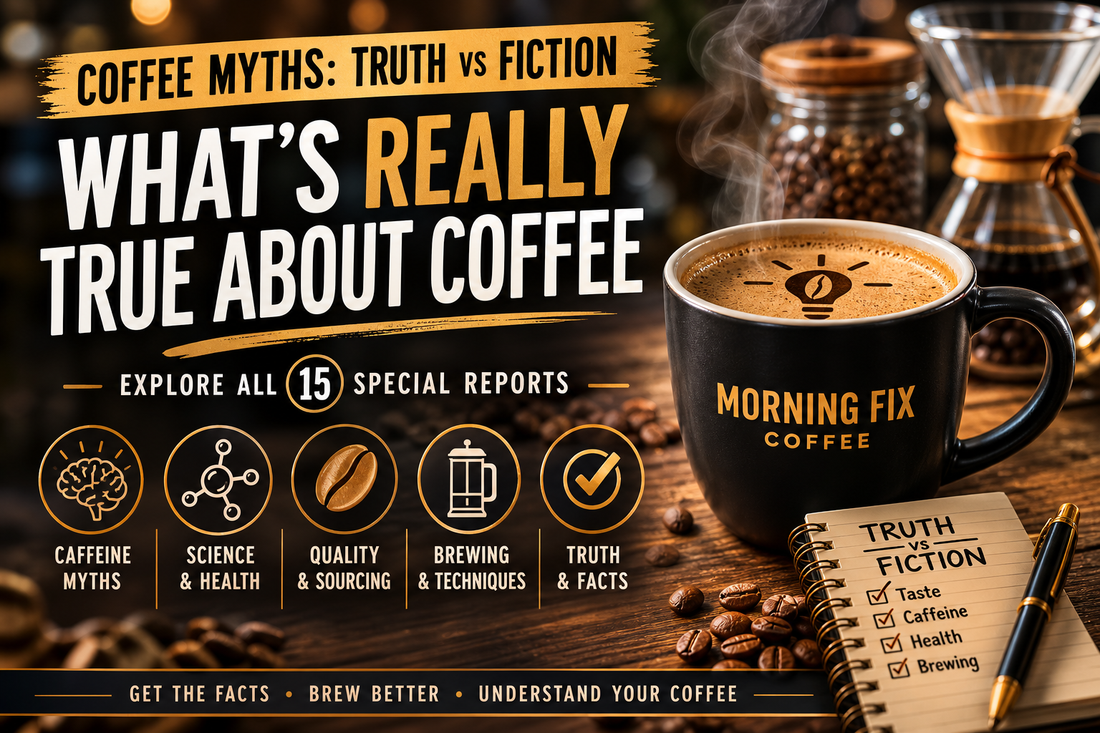 Coffee Myths: Truth vs Fiction