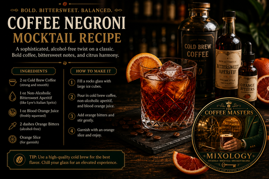 Coffee Negroni Mocktail Recipe