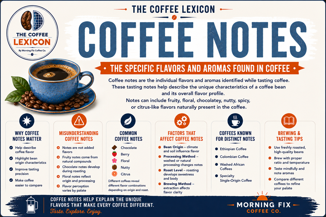 Coffee Notes | The Coffee Lexicon