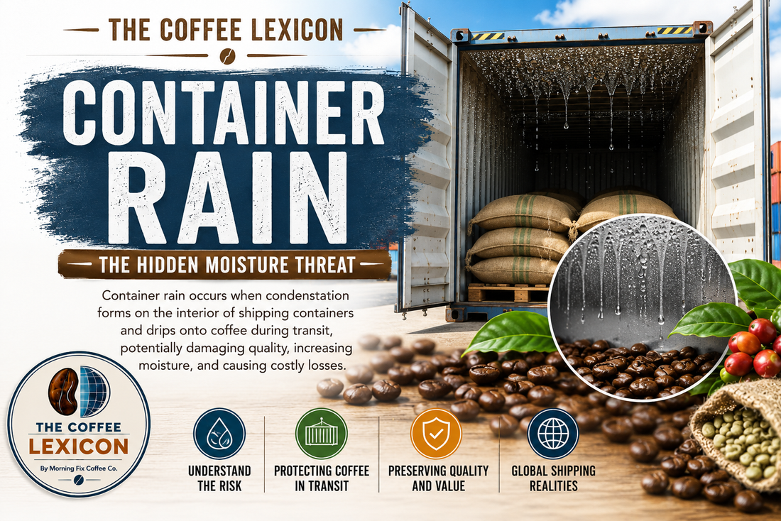 The Coffee Lexicon | Container Rain