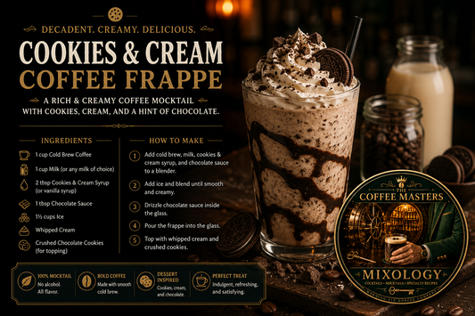 Cookies and Cream Coffee Frappe