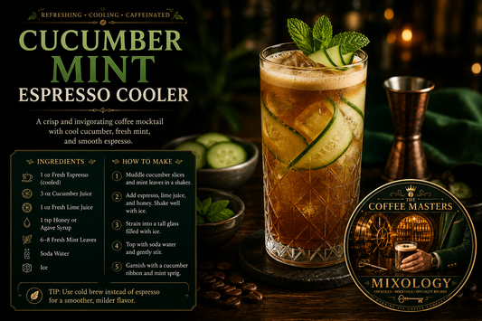 Cucumber Mint Espresso Cooler