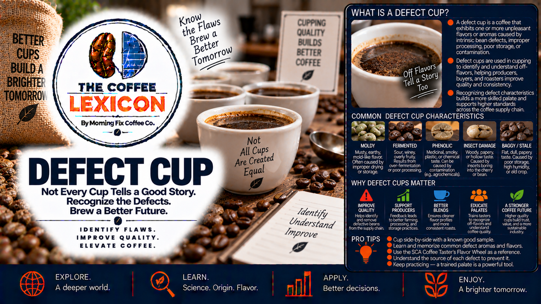 The Coffee Lexicon | Defect Cup