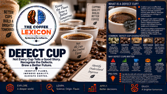 The Coffee Lexicon | Defect Cup