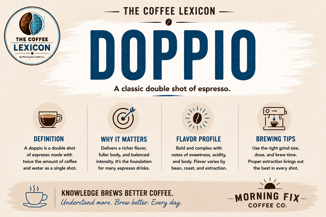 Doppio | The Coffee Lexicon