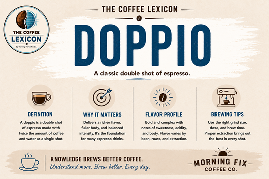 Doppio | The Coffee Lexicon