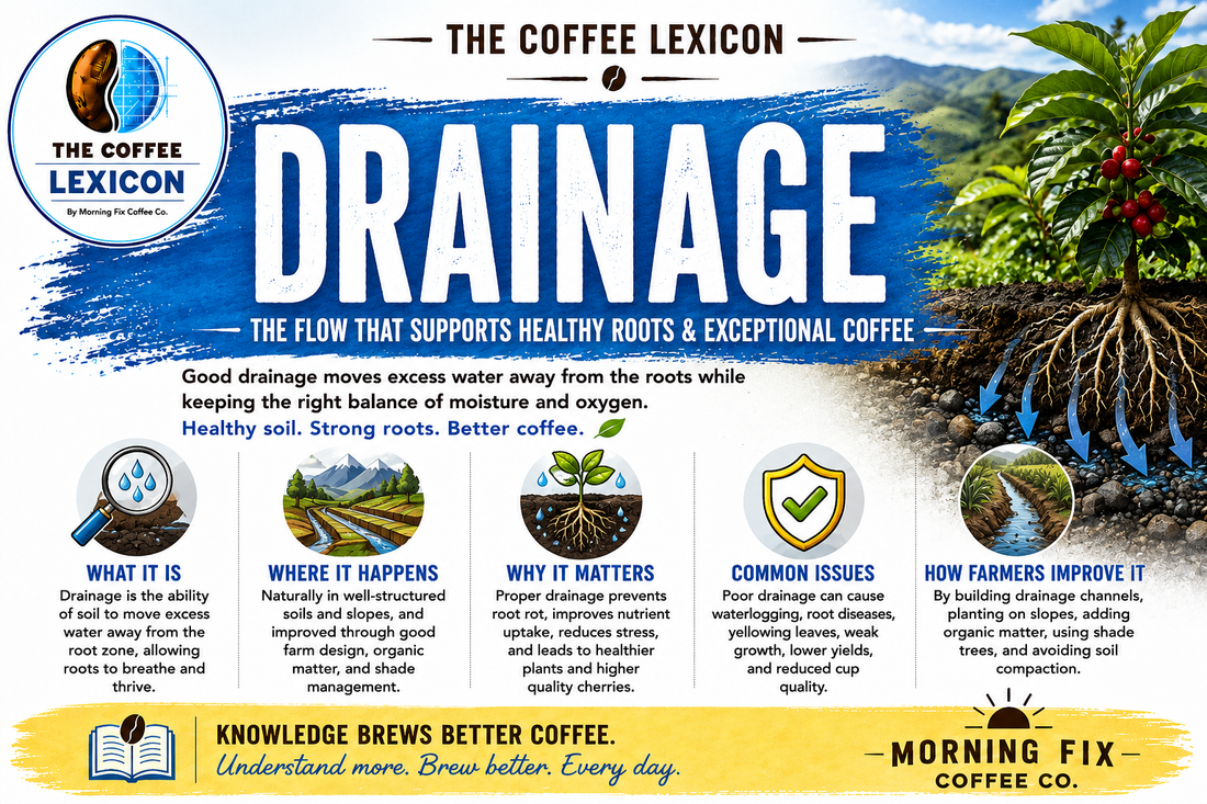 The Coffee Lexicon | Drainage