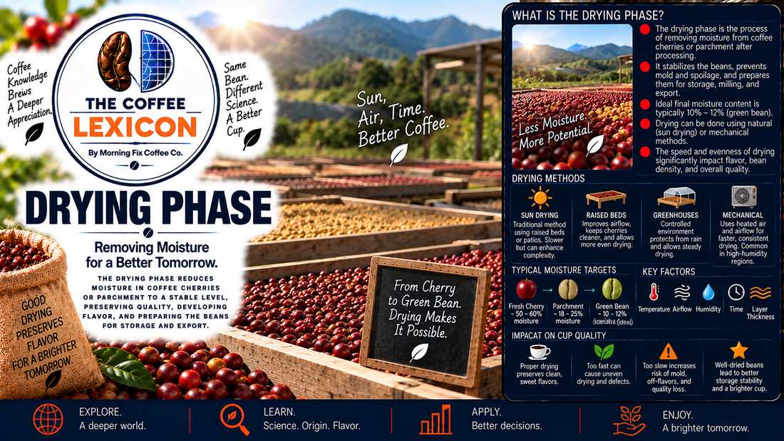 The Coffee Lexicon | Drying Phase