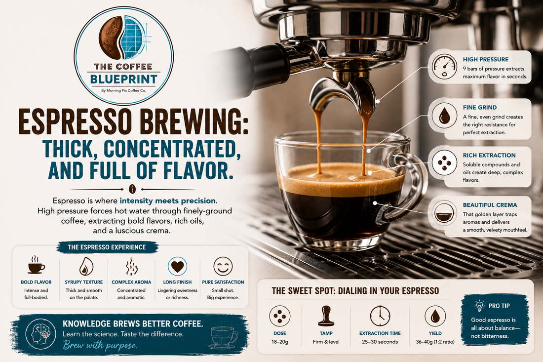 Espresso Brewing: Thick, Concentrated, and Full of Flavor
