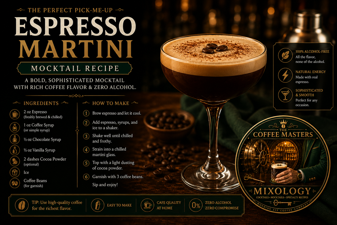 Espresso Martini Mocktail Recipe