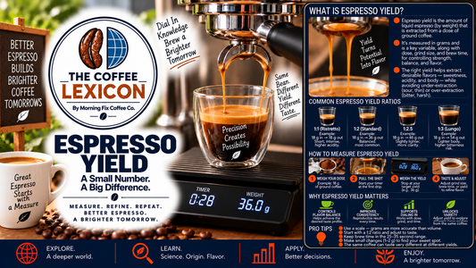 The Coffee Lexicon | Espresso Yield