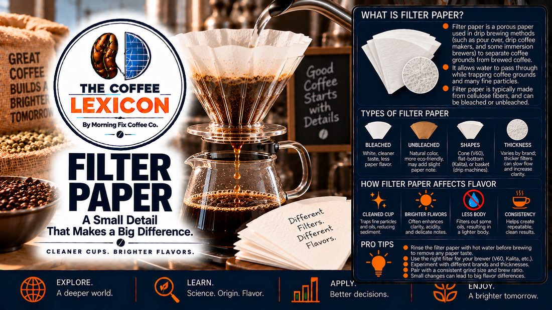 The Coffee Lexicon | Filter Paper