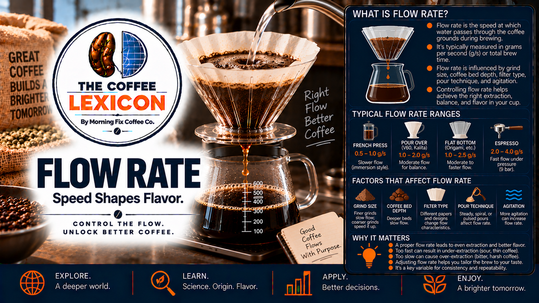 The Coffee Lexicon | Flow Rate