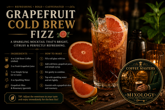 Grapefruit Cold Brew Fizz Recipe