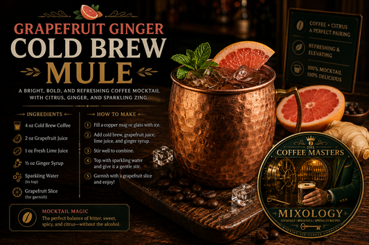 Grapefruit Ginger Cold Brew Mule