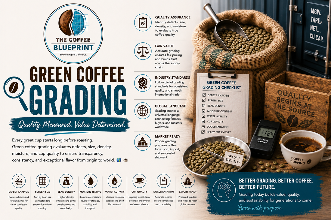 The Coffee Blueprint | Green Coffee Grading