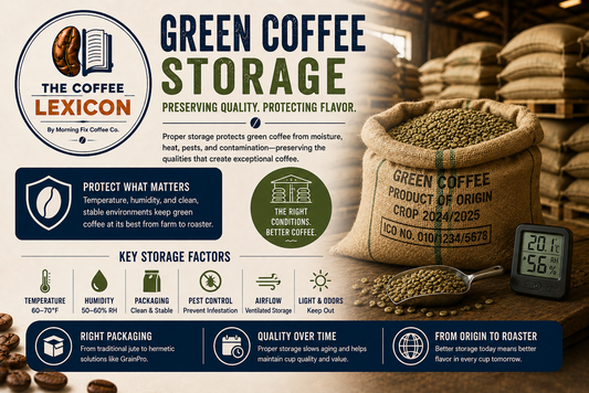 The Coffee Lexicon | Green Coffee Storage