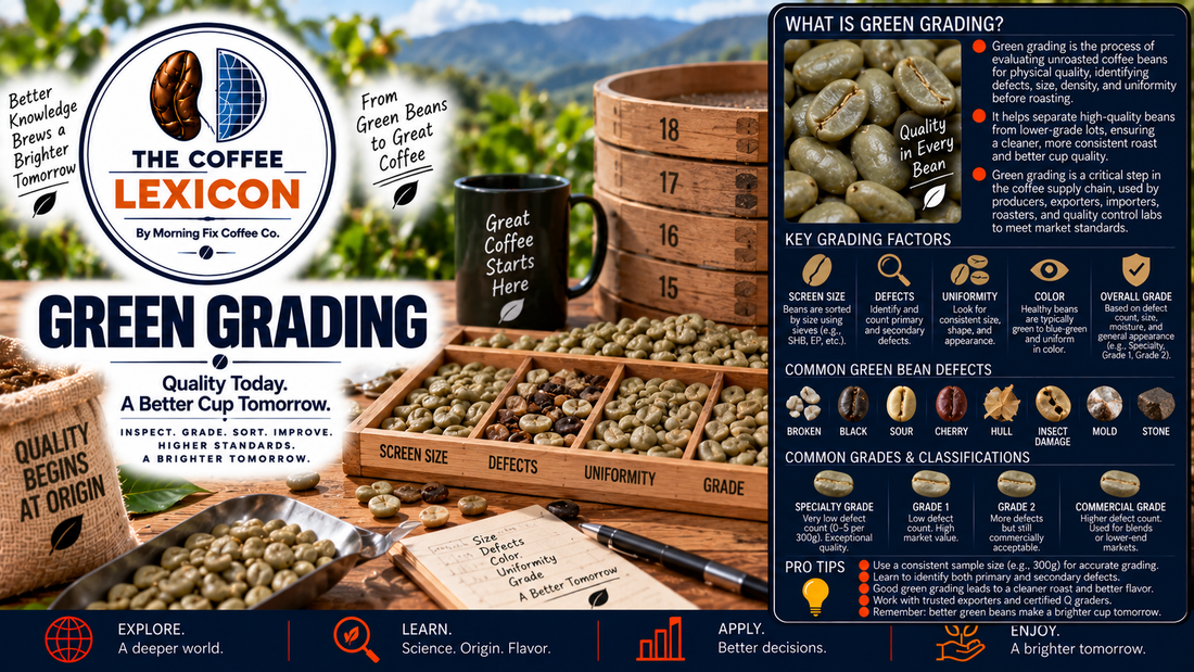 The Coffee Lexicon | Green Grading