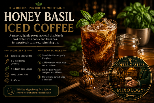 Honey Basil Iced Coffee Recipe