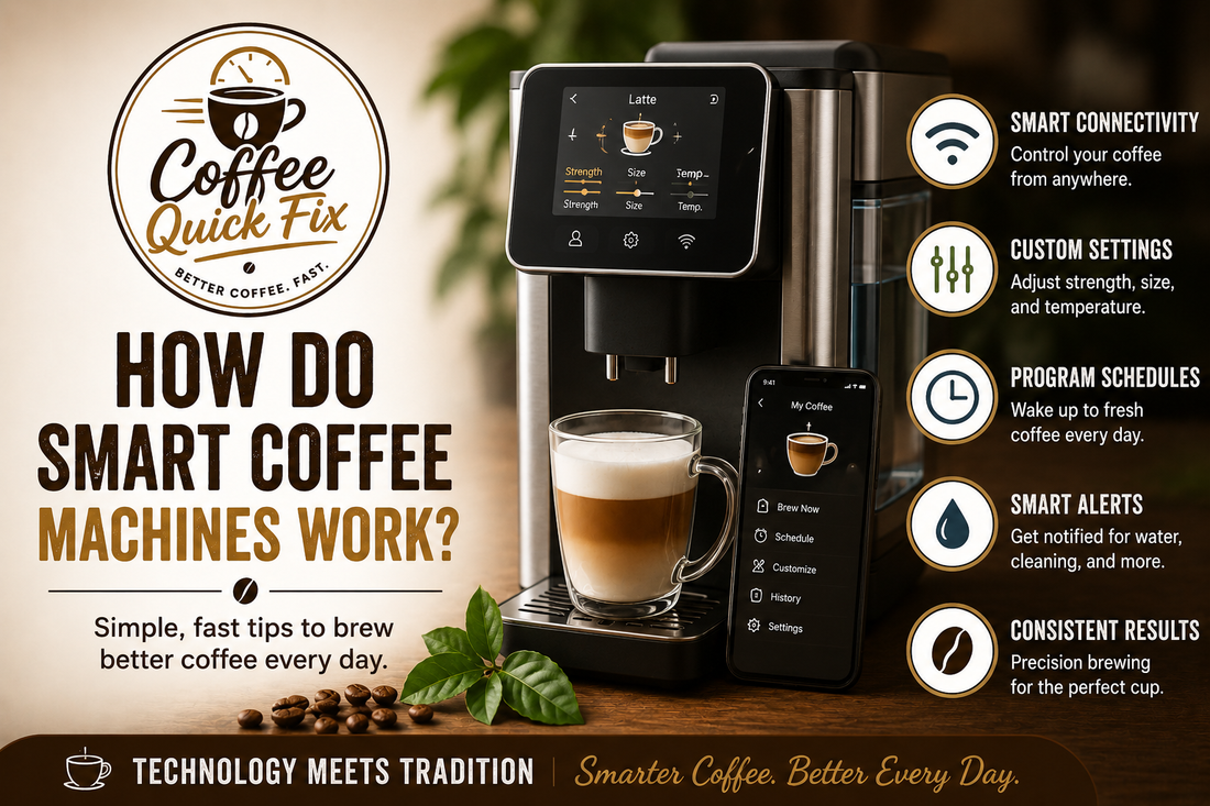 Coffee Quick Fix | How Do Smart Coffee Machines Work?