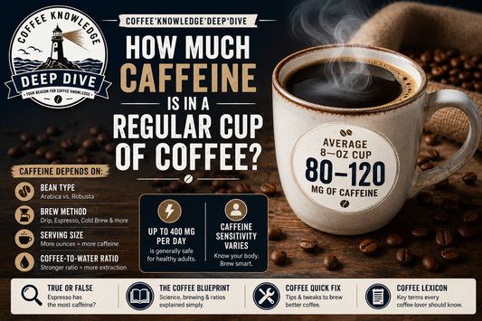 How Much Caffeine Is in a Regular Cup of Coffee?