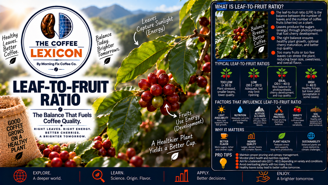 The Coffee Lexicon | Leaf to Fruit Ratio