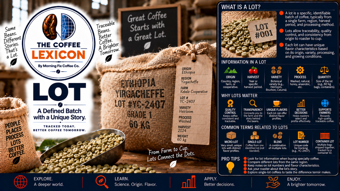 The Coffee Lexicon | Lot