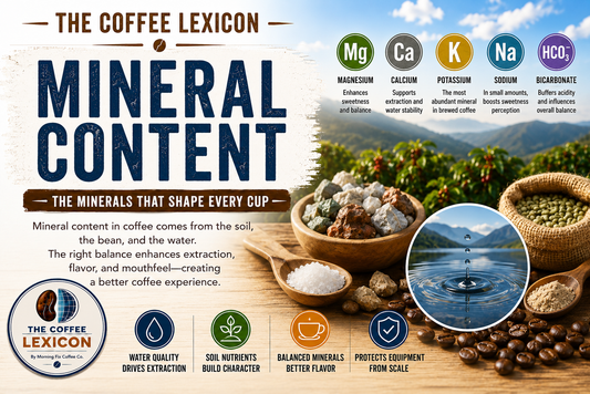 The Coffee Lexicon | Mineral Content
