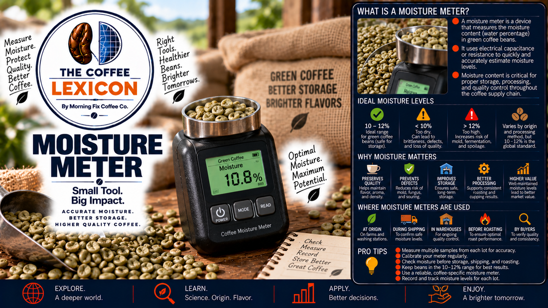 The Coffee Lexicon | Moisture Meter