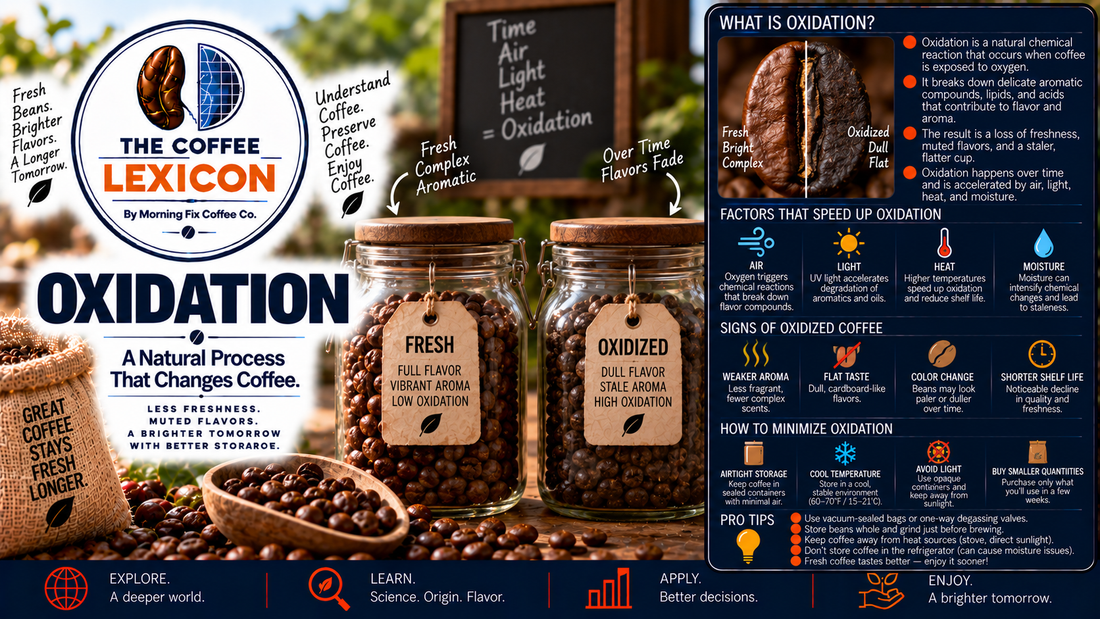 The Coffee Lexicon | Oxidation