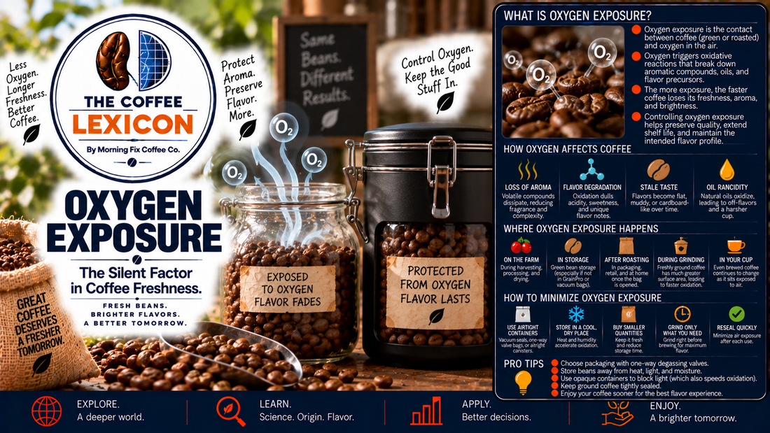 The Coffee Lexicon | Oxygen Exposure