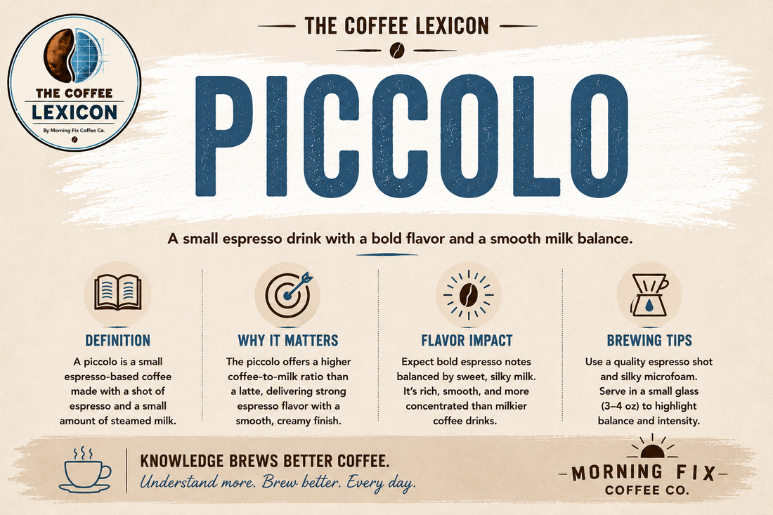 Piccolo | The Coffee Lexicon