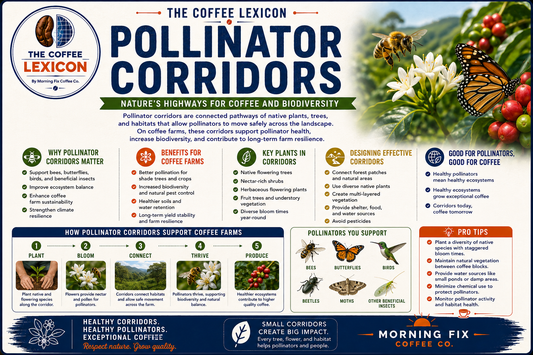 The Coffee Lexicon | Pollinator Corridors