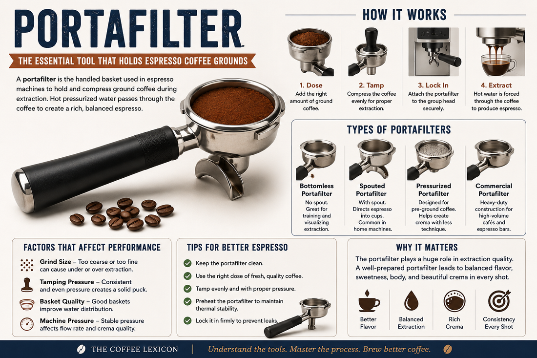 Portafilter | The Coffee Lexicon