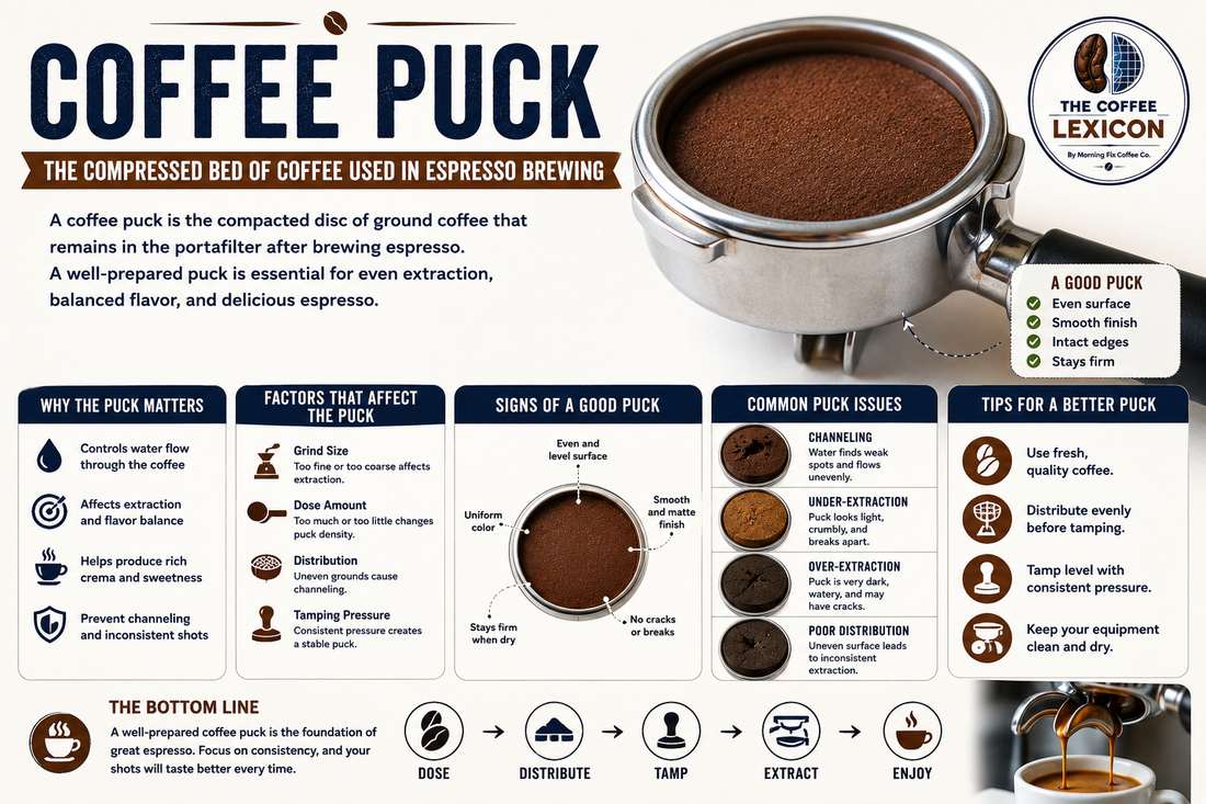 Puck | The Coffee Lexicon