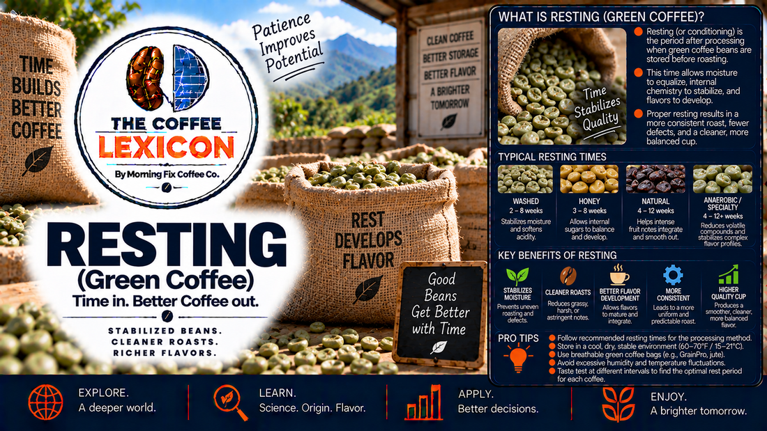 The Coffee Lexicon | Resting