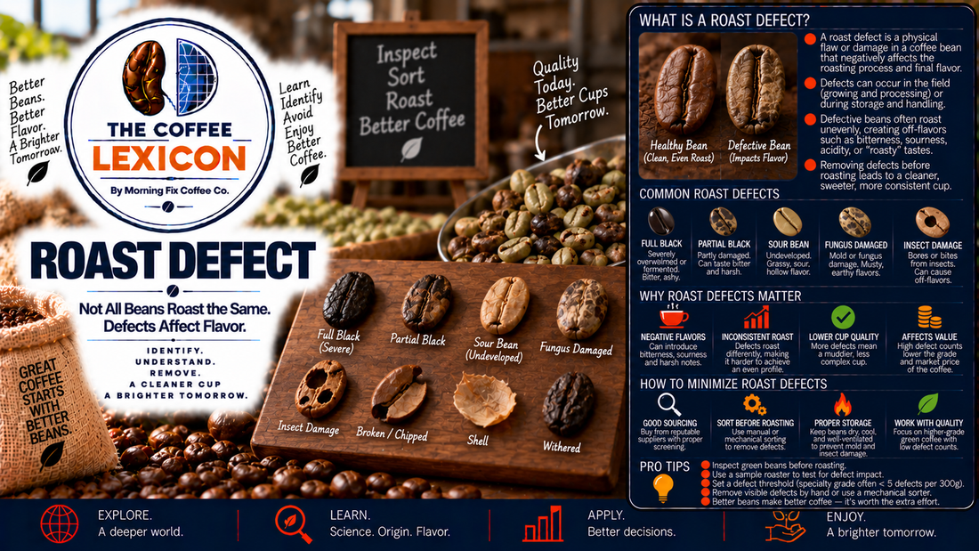 The Coffee Lexicon | Roast Defect