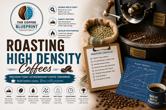 The Coffee Blueprint | Roasting High Density Coffees