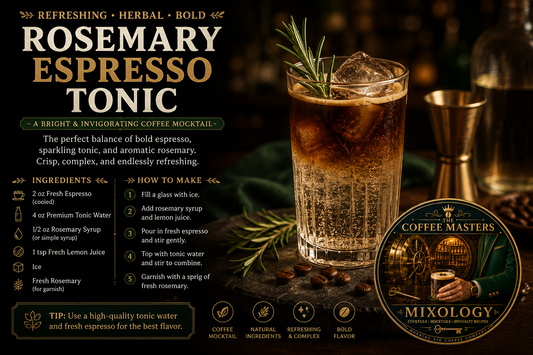 Rosemary Espresso Tonic Recipe