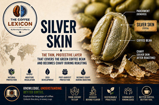 The Coffee Lexicon | Silver Skin
