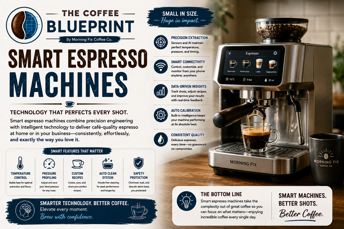 The Coffee Blueprint | Smart Espresso Machines