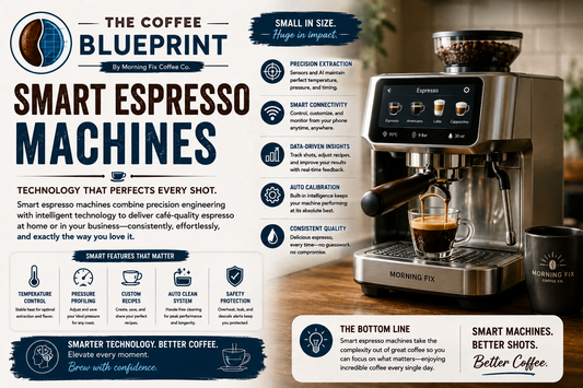 The Coffee Blueprint | Smart Espresso Machines