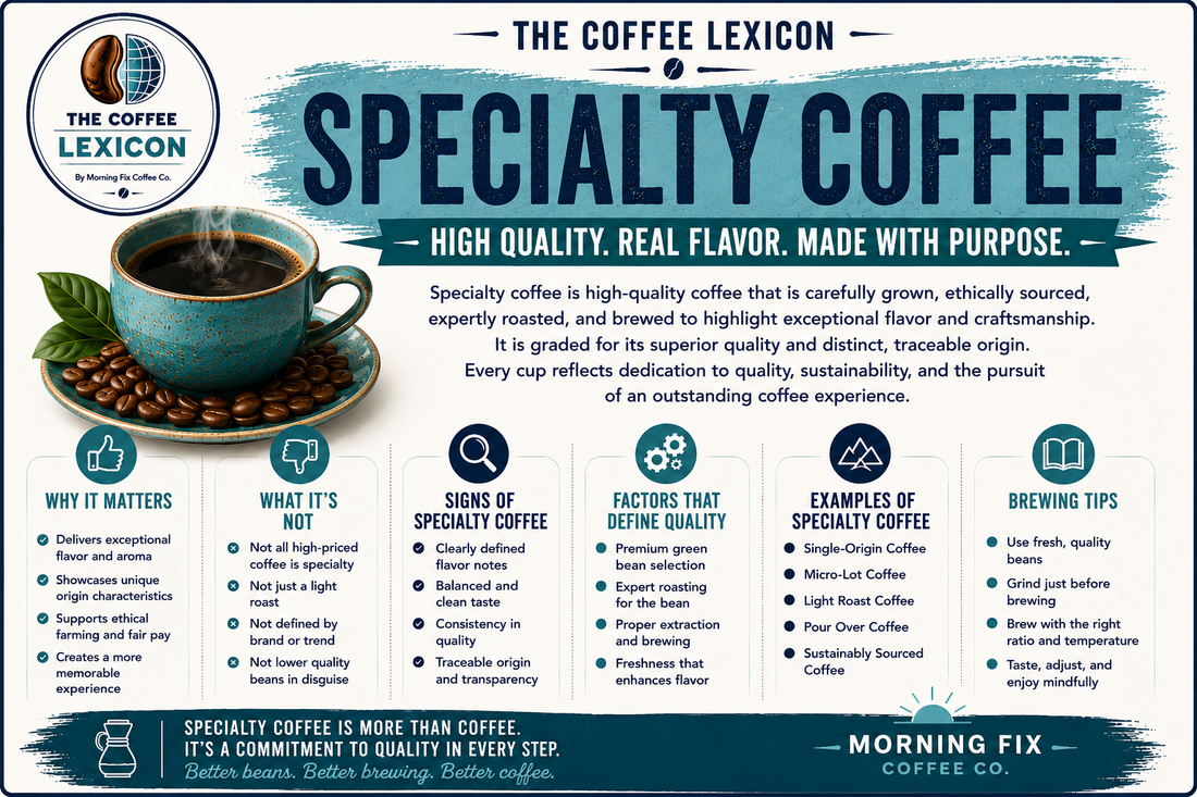 Specialty Coffee | The Coffee Lexicon