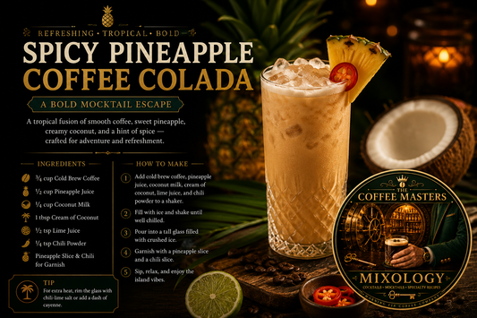 Spicy Pineapple Coffee Colada