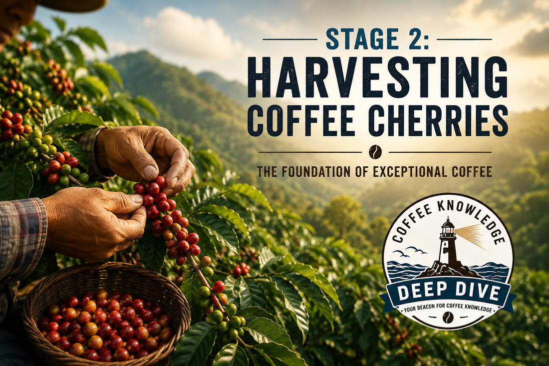 Deep Dive | Stage 2: Harvesting Coffee Cherries