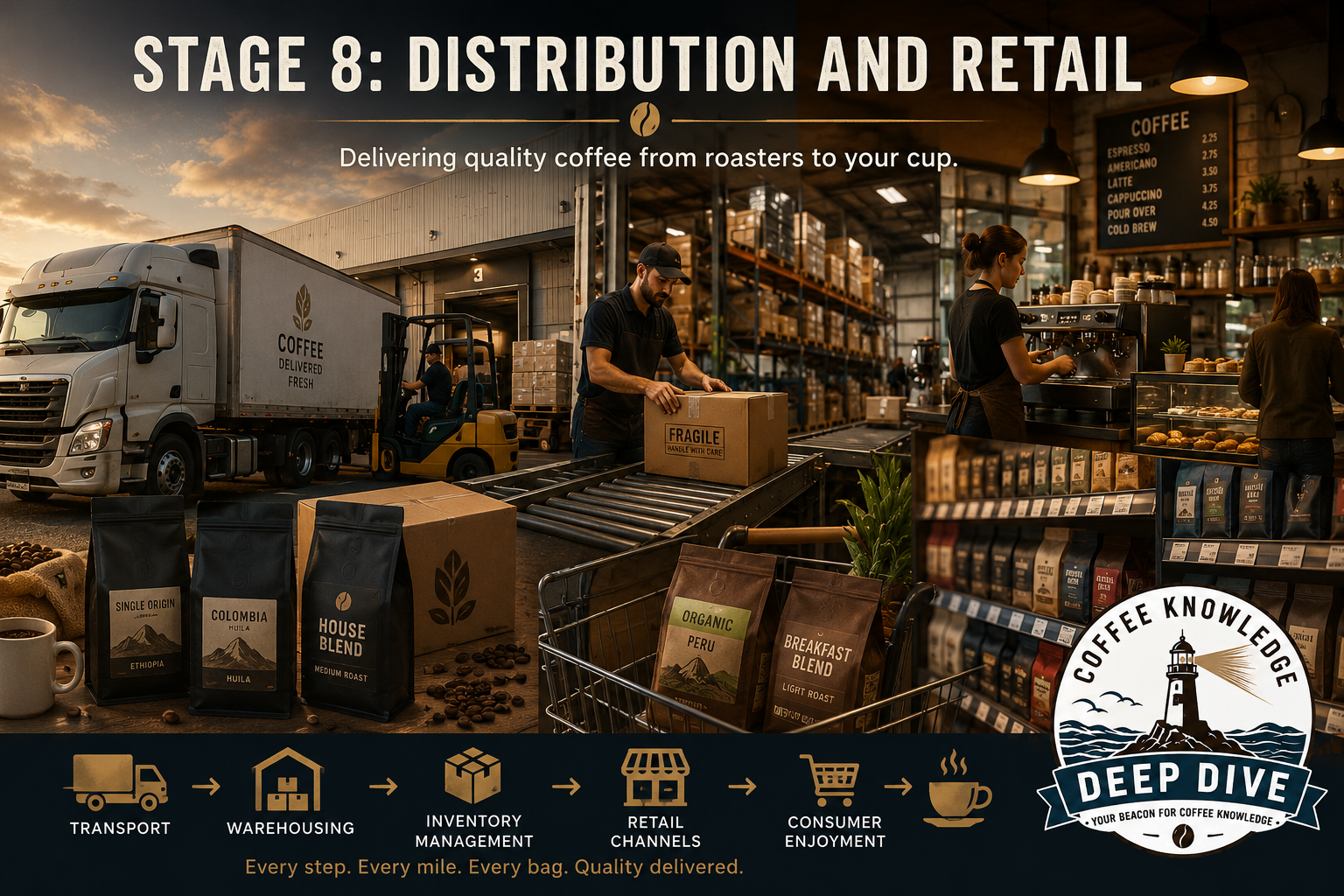 Deep Dive | Stage 8: Distribution and Retail in the Coffee Supply Chain ...