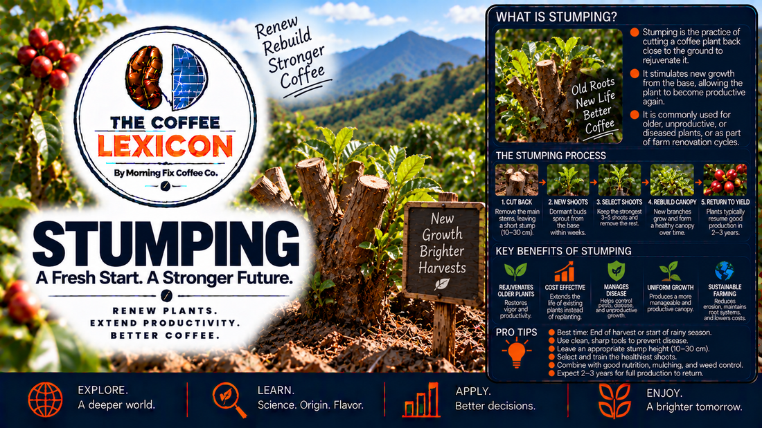 The Coffee Lexicon | Stumping