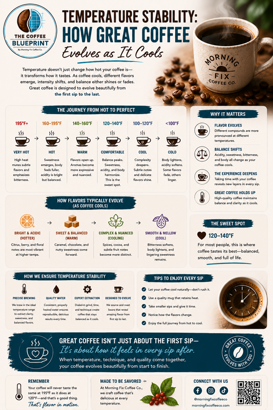 Temperature Stability: How Great Coffee Evolves as It Cools