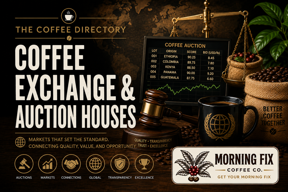 The Coffee Directory | Coffee Exchange & Auction Houses